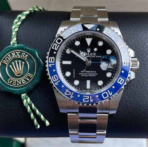 gmt ii batman rolex|rolex batman 2022.